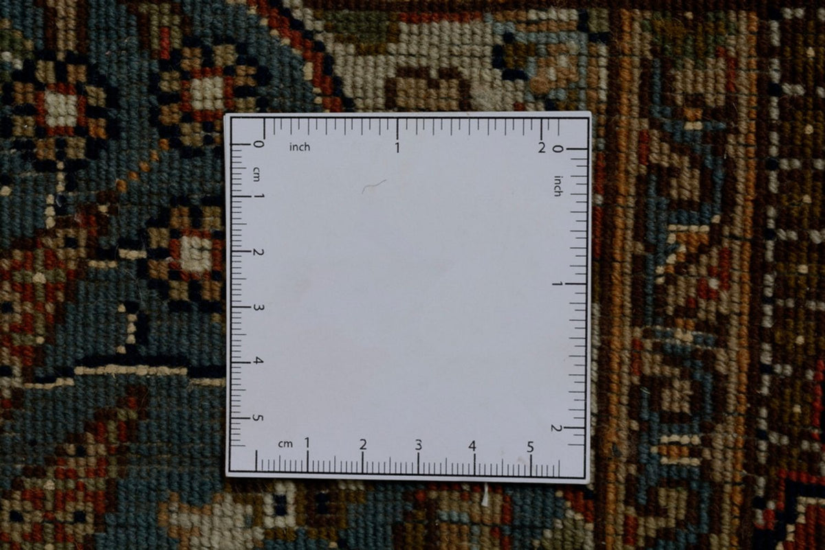 Tappeto orientale - Ghom - Indo - 242 x 172 cm - beige scuro