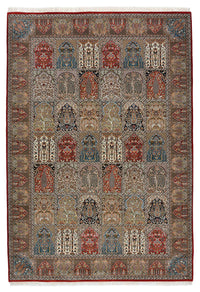 Tappeto orientale - Ghom - Indo - 306 x 211 cm - beige scuro