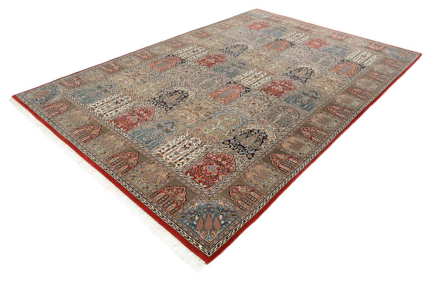 Qom Indo Tappeto 306x211cm - Tappeto orientale