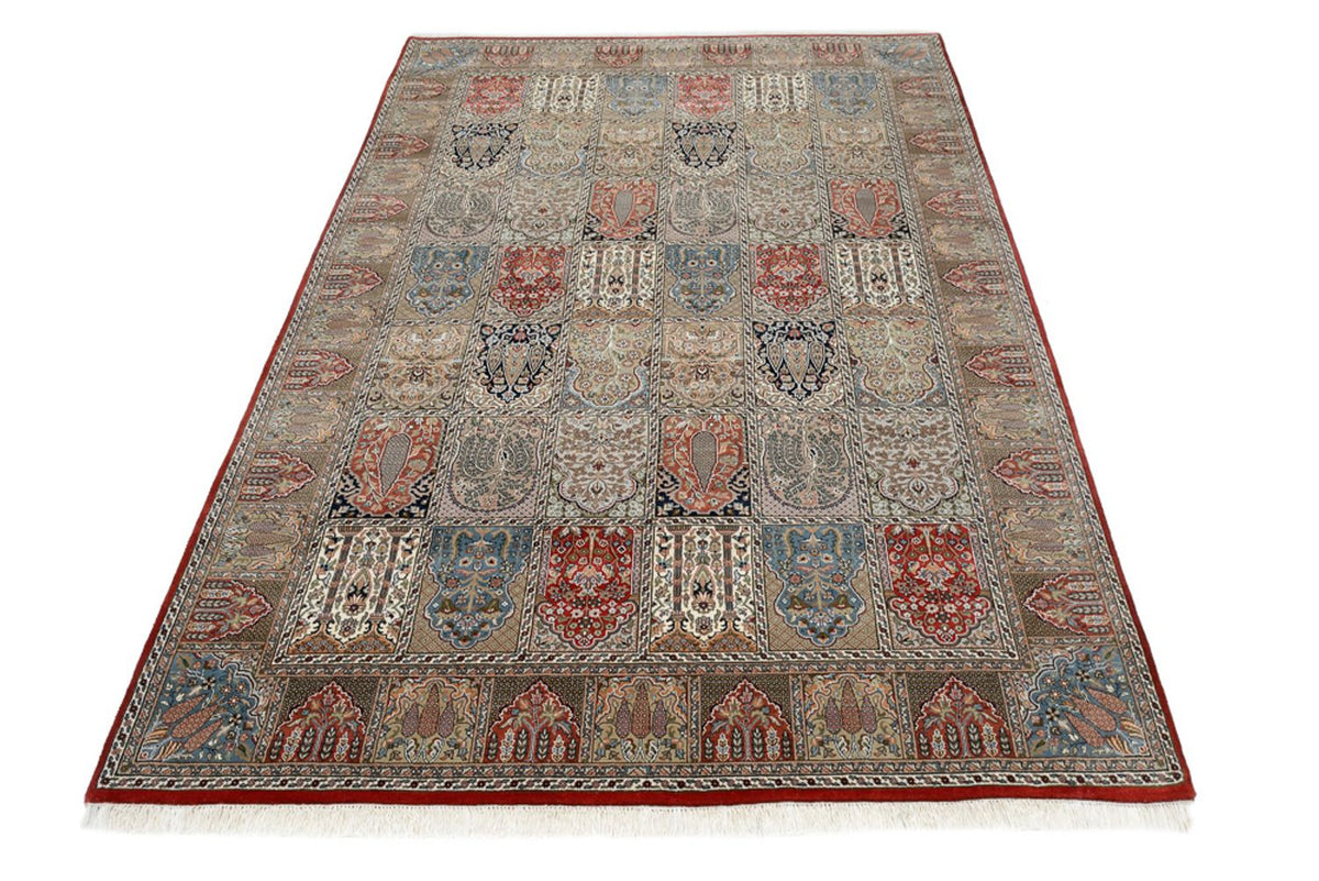 Tappeto orientale - Ghom - Indo - 306 x 211 cm - beige scuro