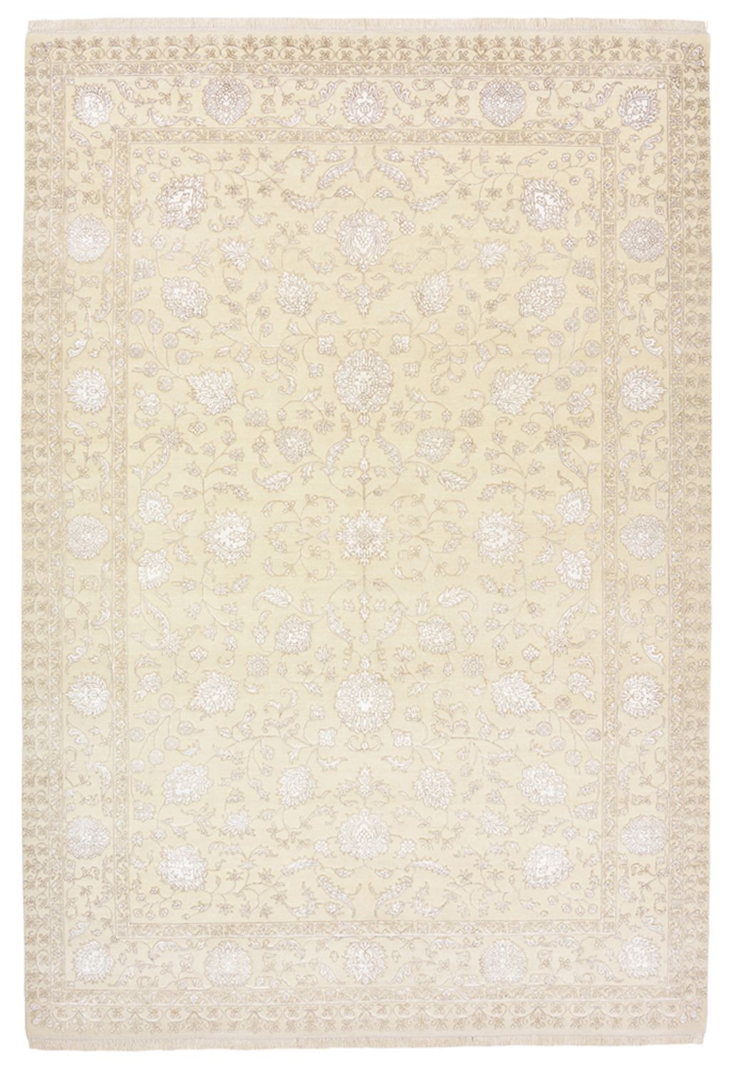 Tappeto orientale - 302 x 208 cm - crema