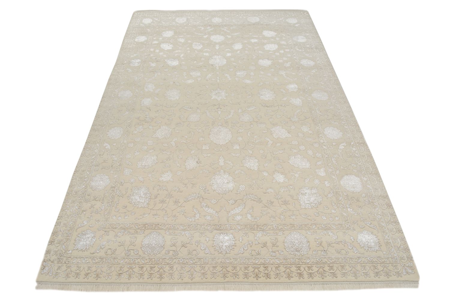 Tappeto orientale - 302 x 208 cm - crema