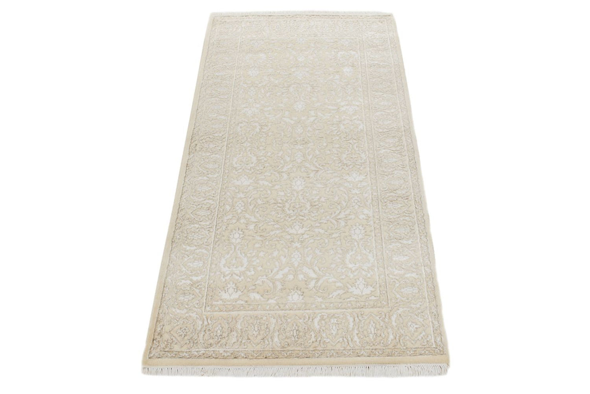 Tappeto orientale - 144 x 73 cm - beige chiaro