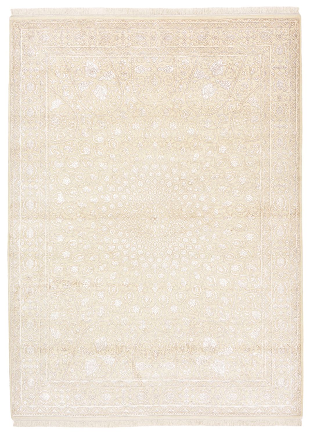 Tappeto orientale - 241 x 176 cm - crema