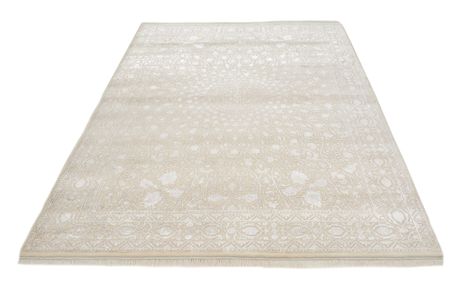 Tappeto orientale - 241 x 176 cm - crema