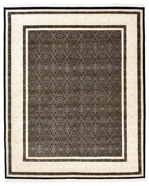 Tappeto orientale - 246 x 204 cm - antracite