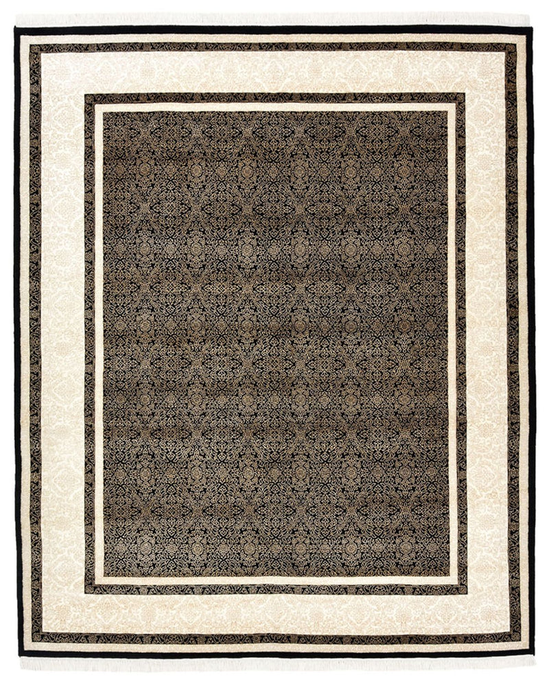 Tappeto orientale - 246 x 204 cm - antracite