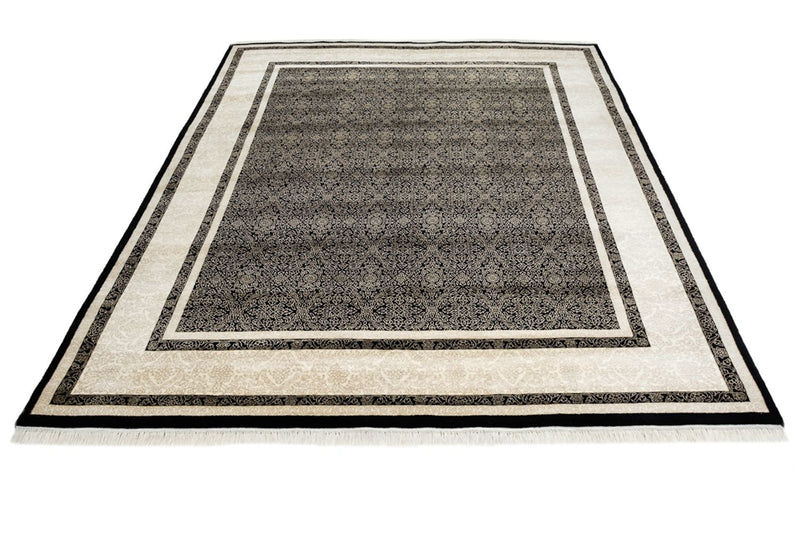Tappeto orientale - 246 x 204 cm - antracite