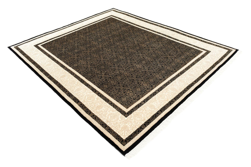 Tappeto orientale - 246 x 204 cm - antracite