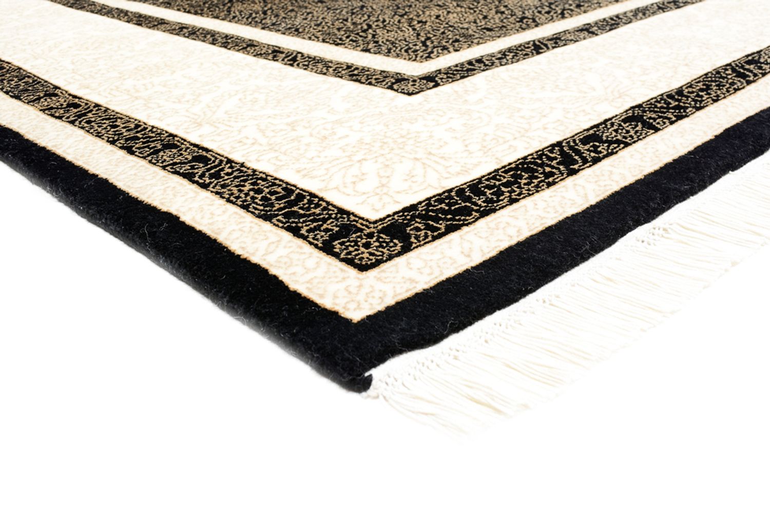 Tappeto orientale - 246 x 204 cm - antracite