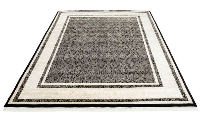 Tappeto orientale - 246 x 204 cm - antracite