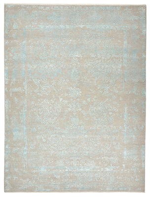 Tappeto di design - 401 x 307 cm - blu chiaro