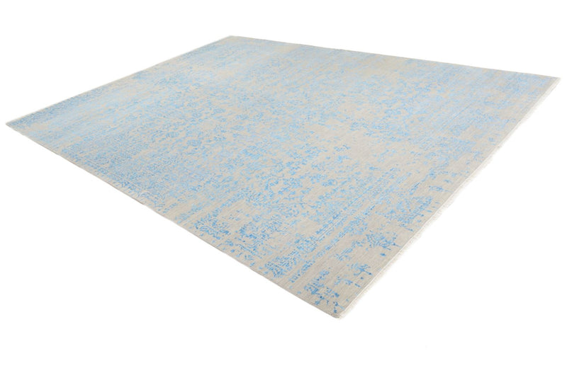 Tappeto di design - 289 x 274 cm - blu chiaro