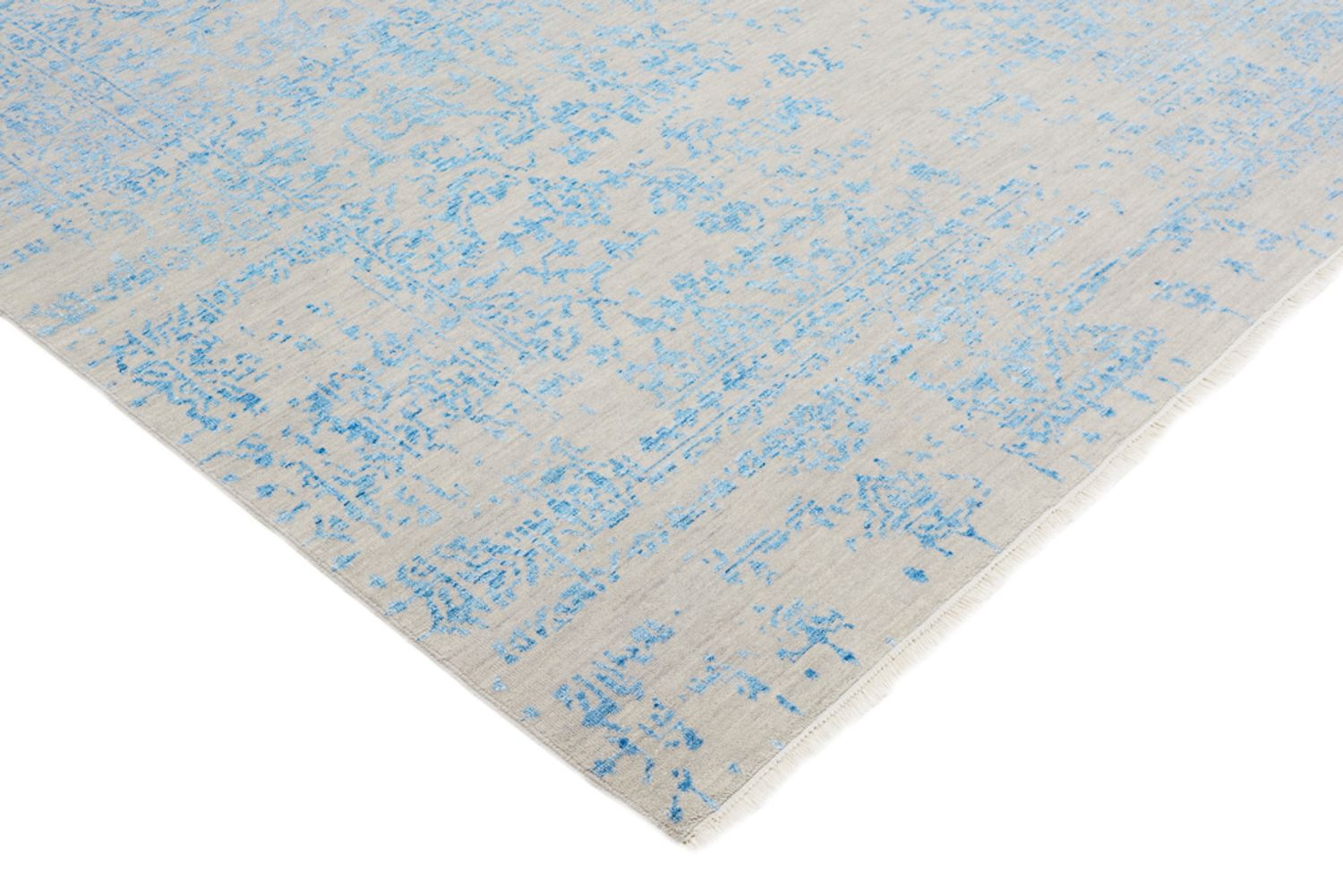 Tappeto di design - 289 x 274 cm - blu chiaro