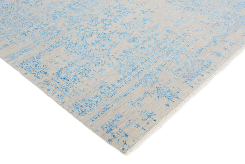 Tappeto di design - 289 x 274 cm - blu chiaro