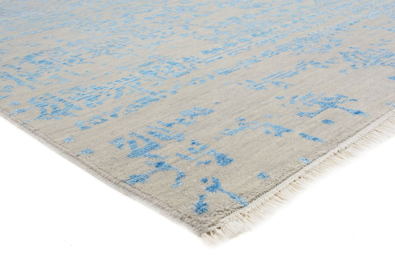 Tappeto di design - 289 x 274 cm - blu chiaro