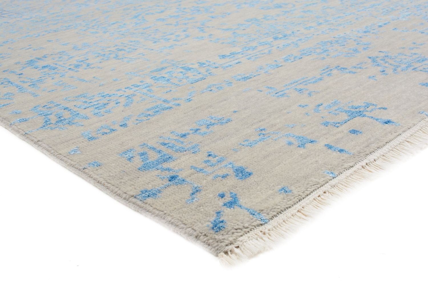 Tappeto di design - 289 x 274 cm - blu chiaro