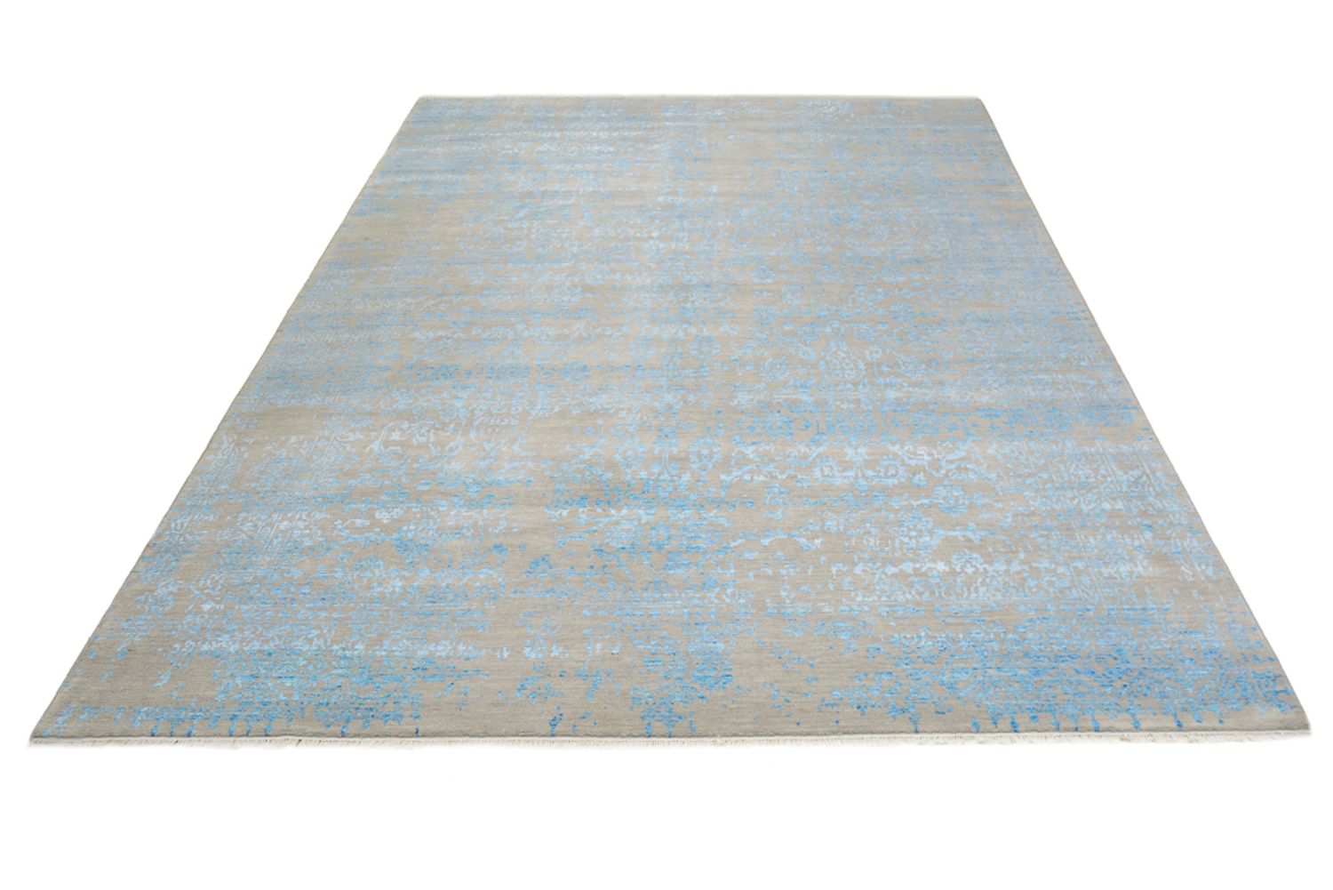Tappeto di design - 289 x 274 cm - blu chiaro