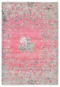 Tappeto di design - 271 x 186 cm - fucsia