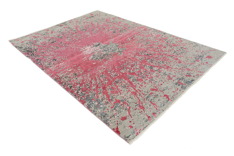 Tappeto di design - 271 x 186 cm - fucsia