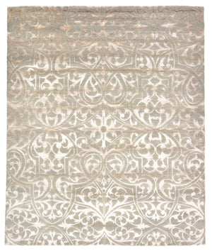 Tappeto di design - 288 x 242 cm - grigio chiaro
