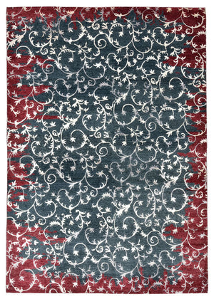 Tappeto di design - 242 x 171 cm - grigio scuro