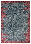 Tappeto di design - 242 x 171 cm - grigio scuro
