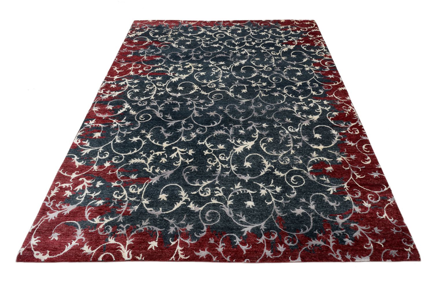 Tappeto di design - 242 x 171 cm - grigio scuro