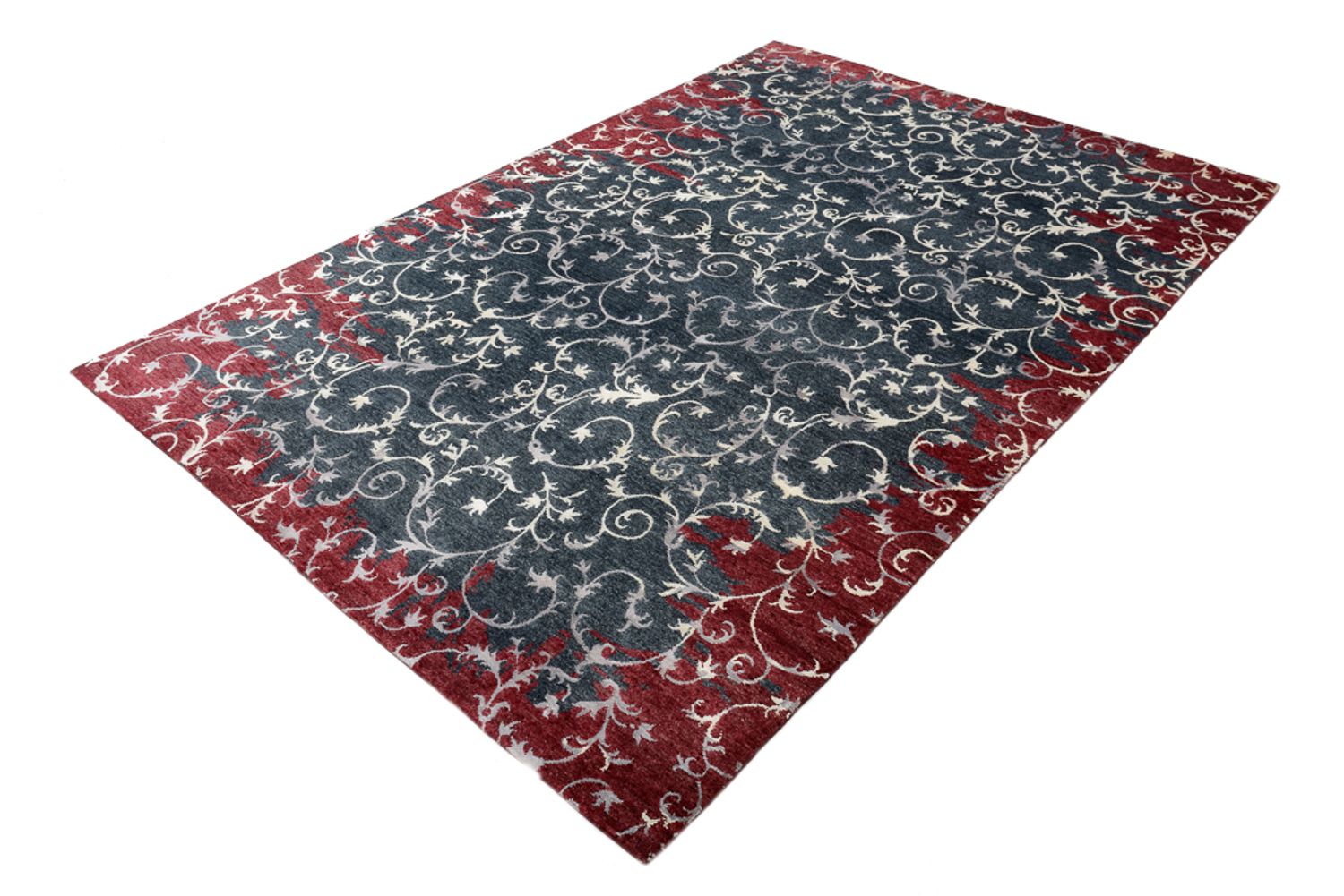 Tappeto di design - 242 x 171 cm - grigio scuro