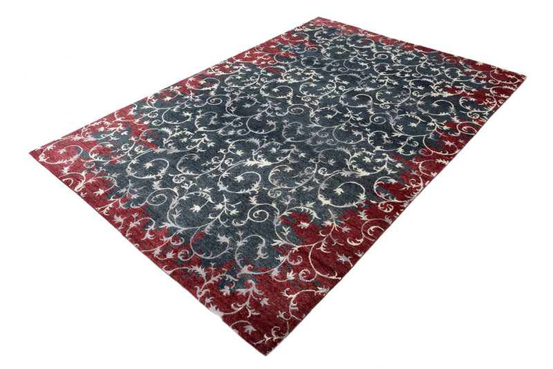 Tappeto di design - 242 x 171 cm - grigio scuro