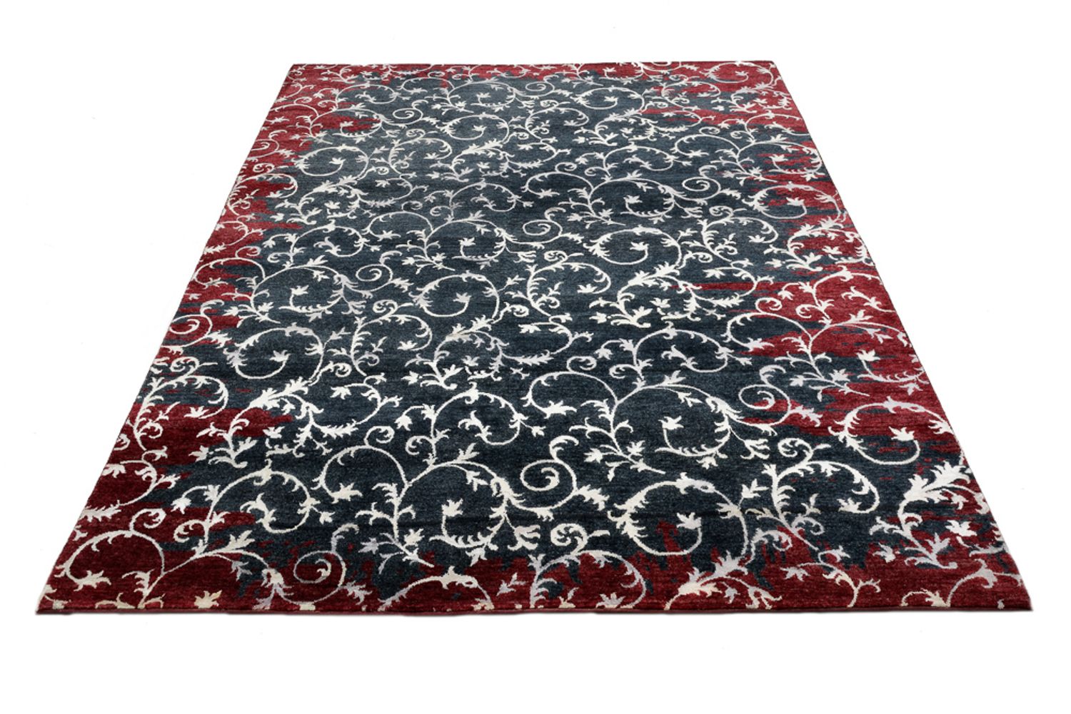 Tappeto di design - 242 x 171 cm - grigio scuro