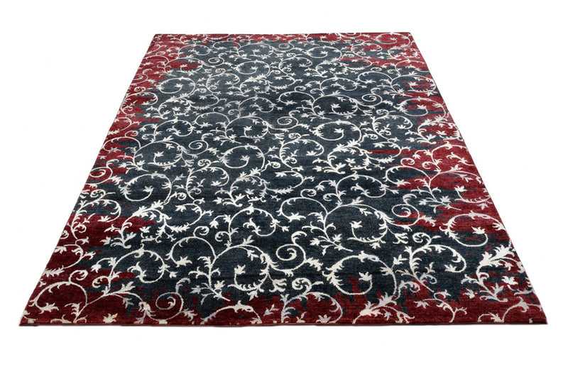 Tappeto di design - 242 x 171 cm - grigio scuro