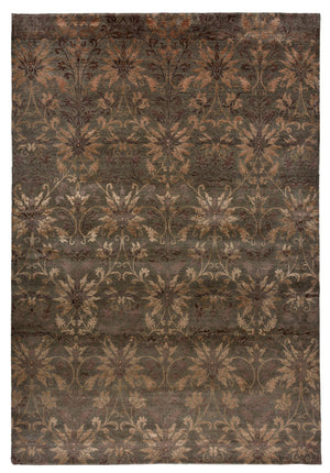 Tappeto di design - 302 x 204 cm - marrone scuro