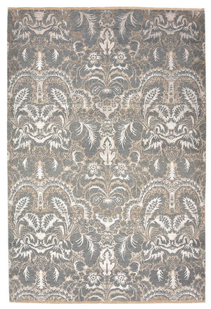 Tappeto di design - 304 x 205 cm - grigio chiaro