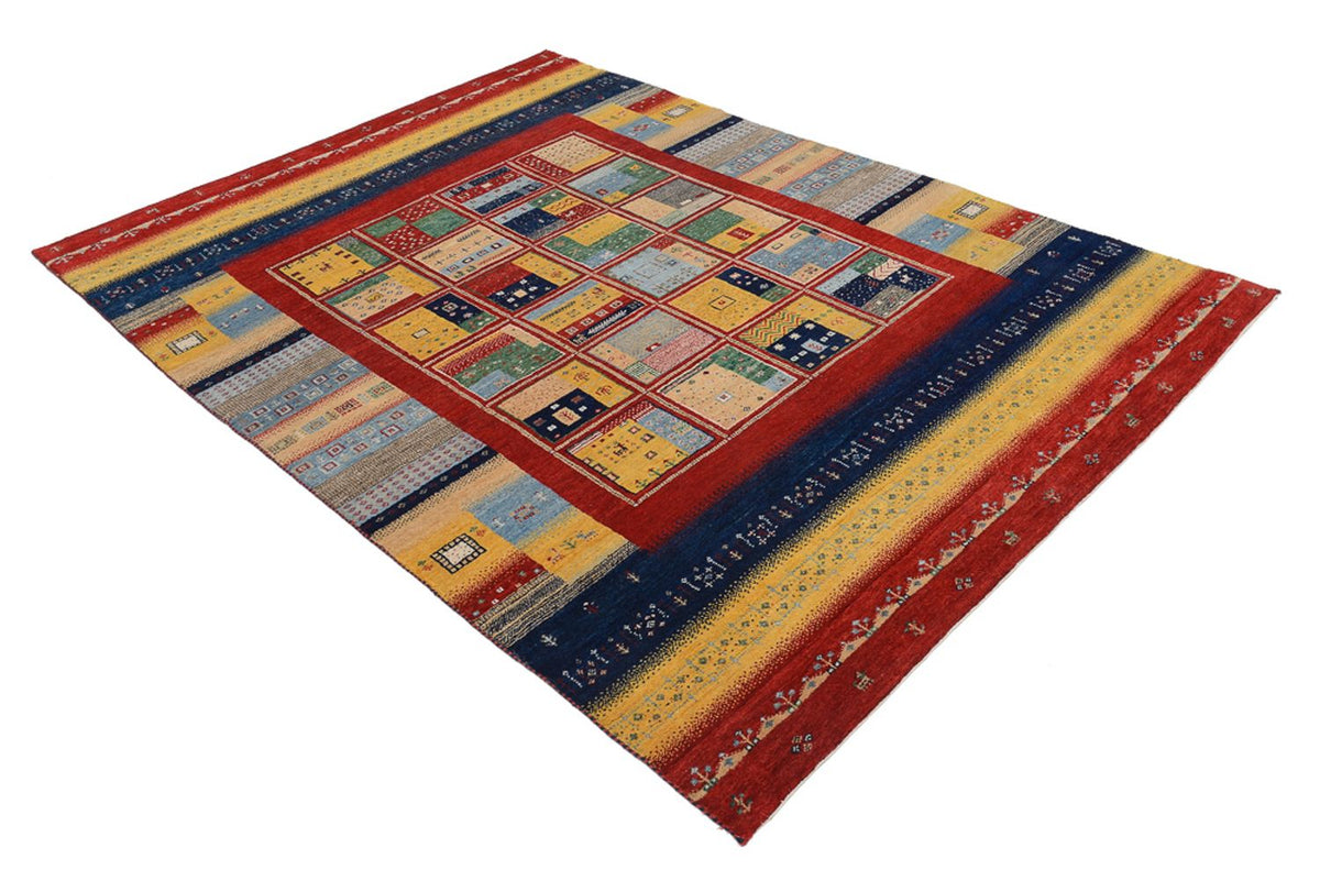 Tappeto Gabbeh - Loribaft Indus - 240 x 173 cm - multicolore