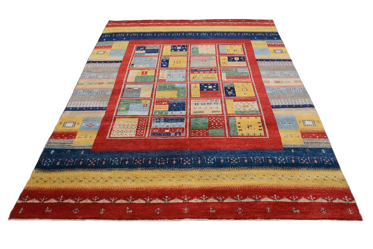 Tappeto Gabbeh - Loribaft Indus - 240 x 173 cm - multicolore