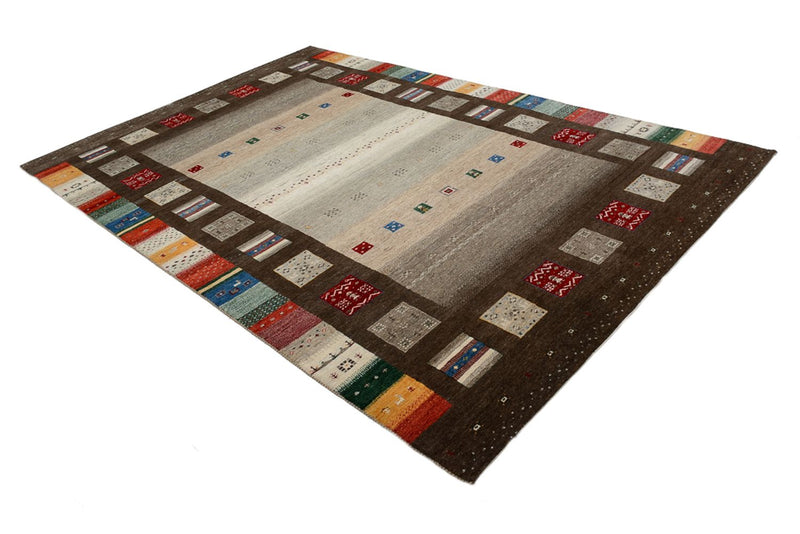 Tappeto Gabbeh - Loribaft Indus - 308 x 203 cm - multicolore