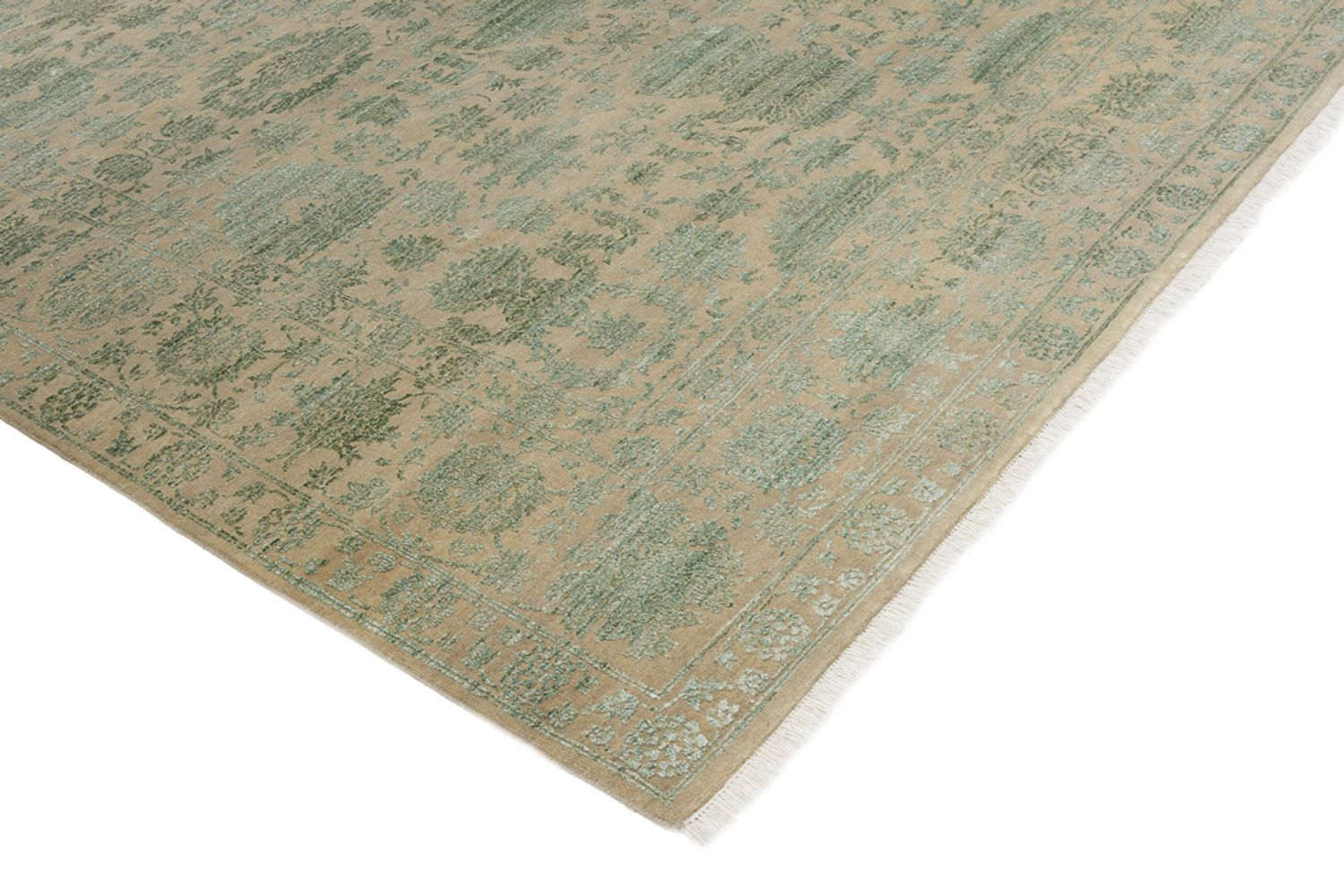 Tappeto di design - 326 x 248 cm - verde oliva