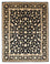 Tappeto orientale - Tabriz - 304 x 236 cm - blu scuro