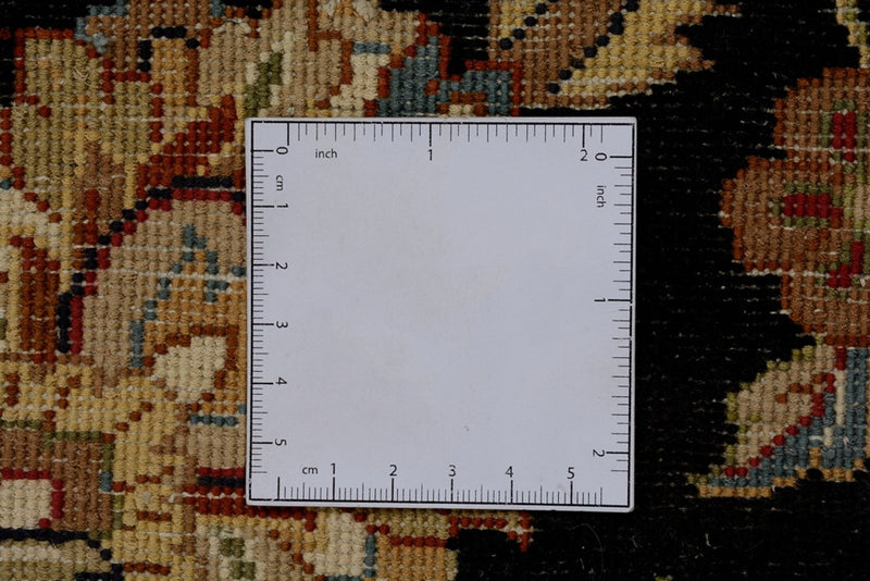 Tappeto orientale - Tabriz - 304 x 236 cm - blu scuro