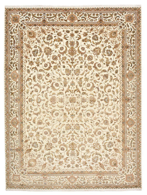 Tappeto orientale - Tabriz - 364 x 275 cm - crema