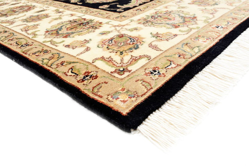 Tappeto orientale - Tabriz - 214 x 155 cm - blu scuro