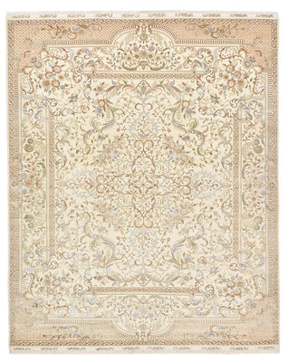 Tappeto orientale - Tabriz - 309 x 247 cm - crema