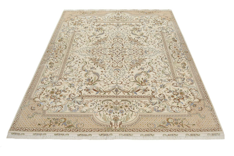 Tappeto orientale - Tabriz - 309 x 247 cm - crema