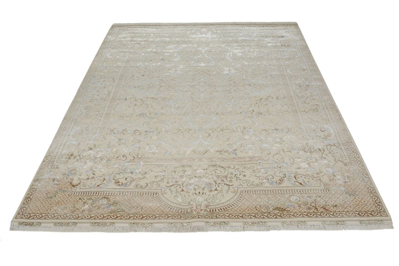 Tappeto orientale - Tabriz - 309 x 247 cm - crema