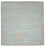 Tappeto di design quadrato  - 249 x 249 cm - blu chiaro