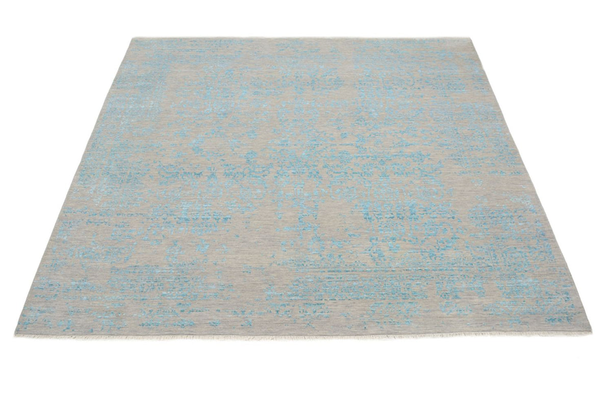 Tappeto di design quadrato  - 249 x 249 cm - blu chiaro