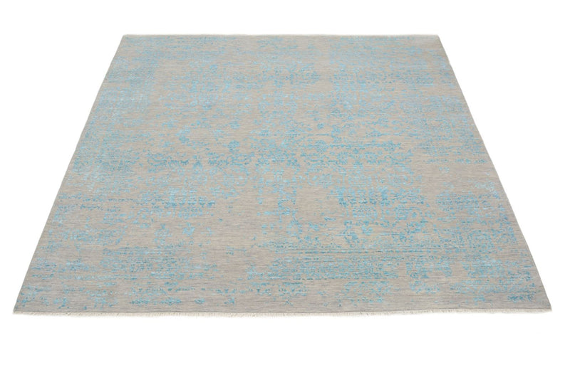 Tappeto di design quadrato  - 249 x 249 cm - blu chiaro