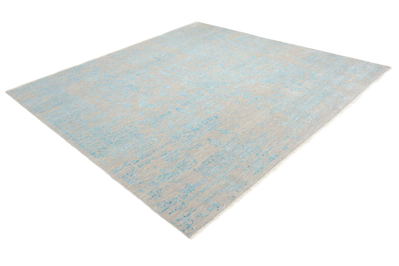 Tappeto di design quadrato  - 249 x 249 cm - blu chiaro