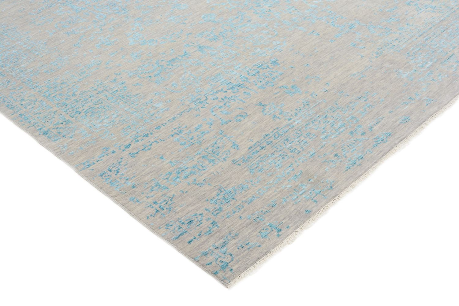 Tappeto di design quadrato  - 249 x 249 cm - blu chiaro